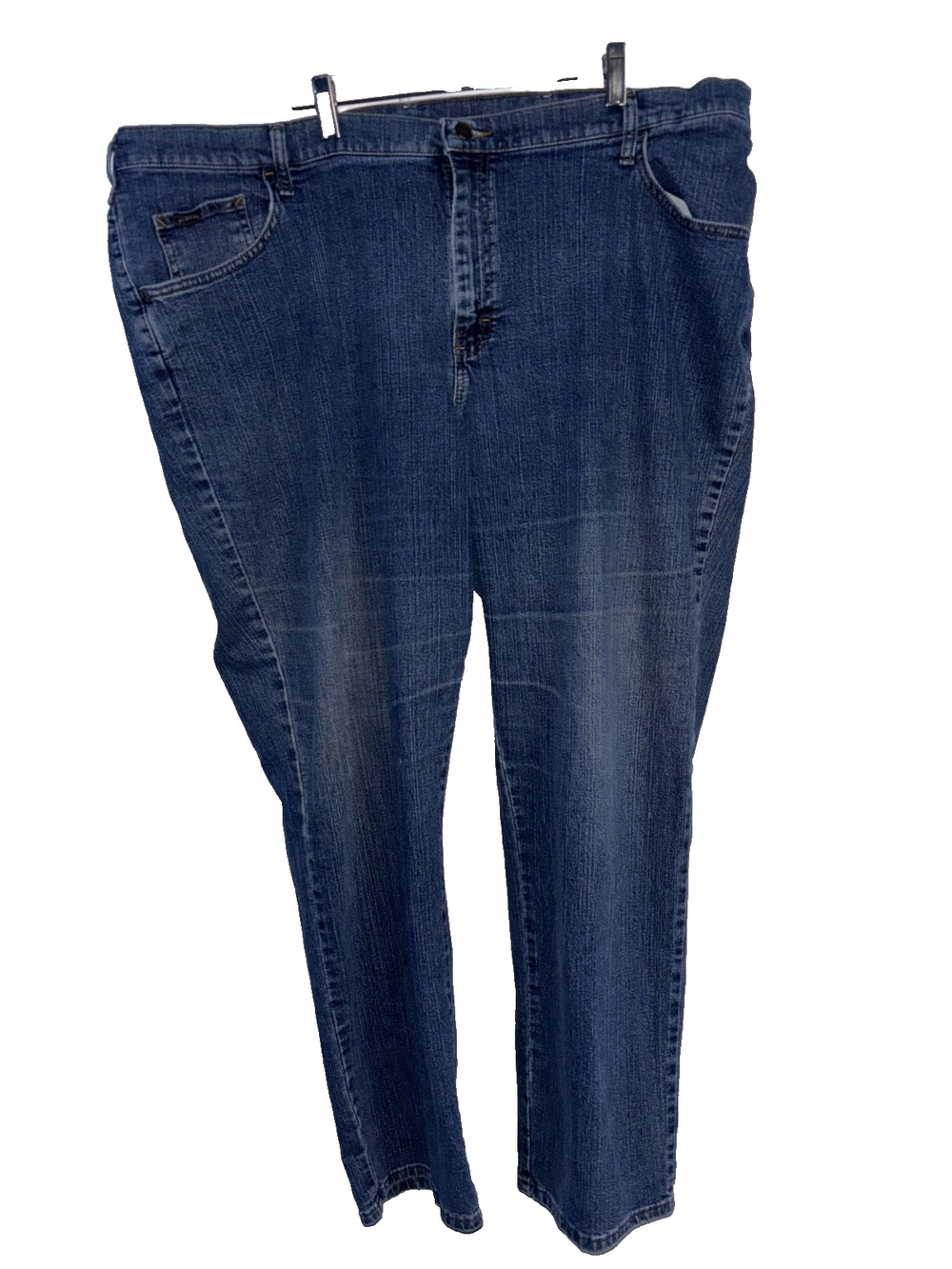 Riders by Lee Jeans Womens 26W Medium Plus Size Classic Straight Leg Blue Denim
